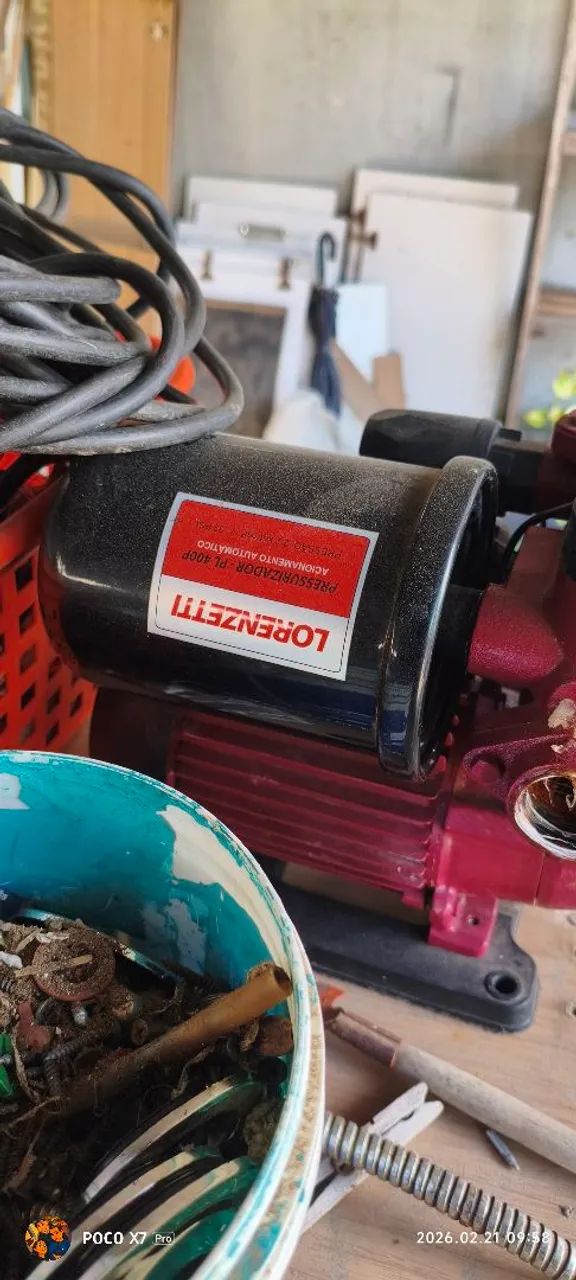 Vendo pressurizador pl 400 Lorenzetti  - Foto 5