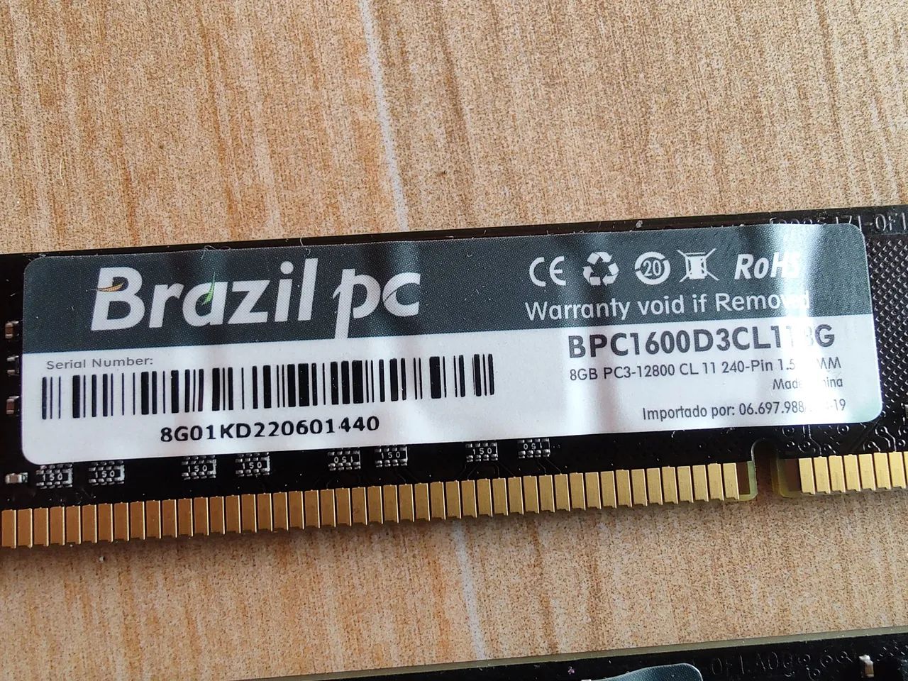 Kit Memória Ram DDR3 8+8=16gb - Foto 4