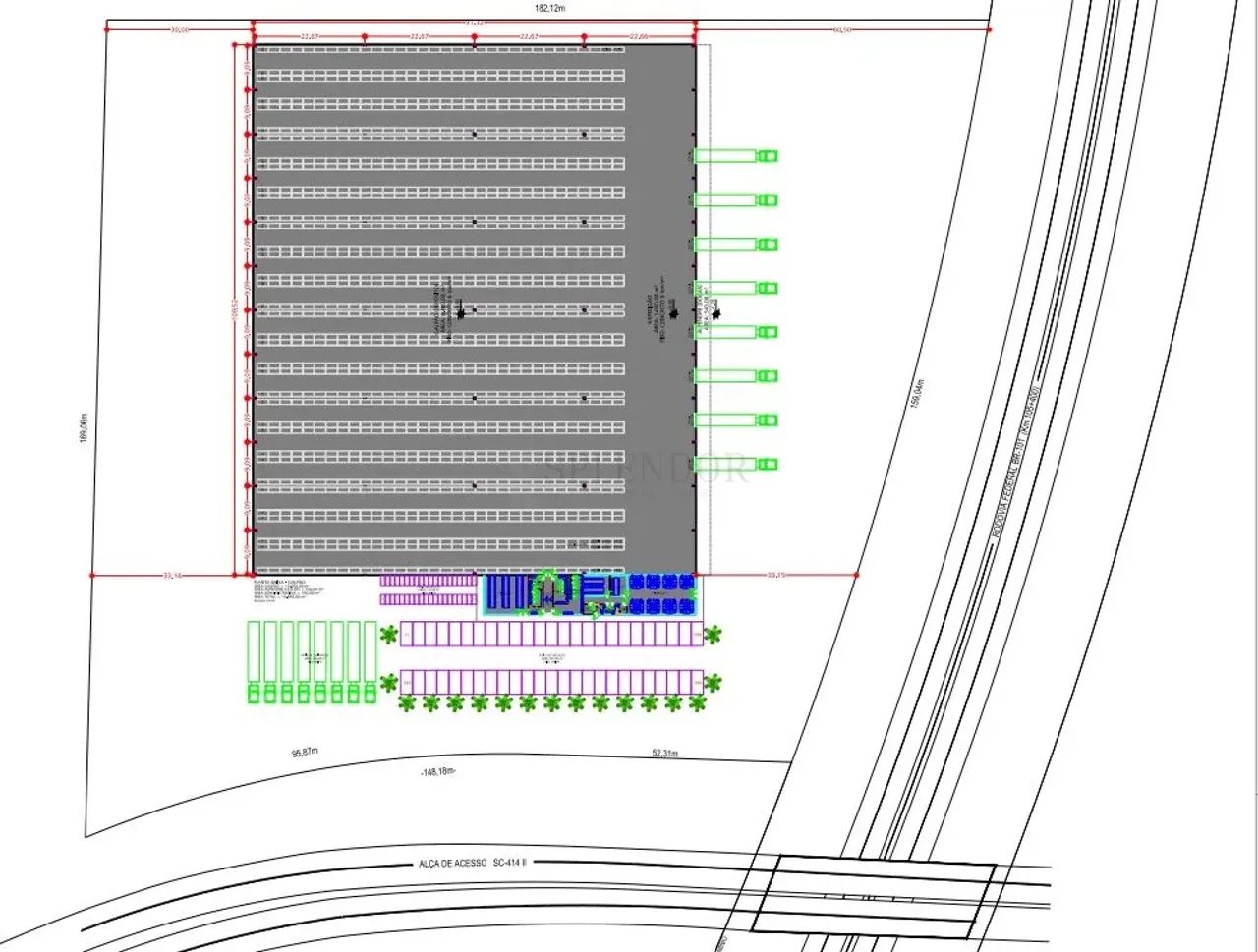 BTS Logístico de 10.000 m² na BR-101 em Penha SC