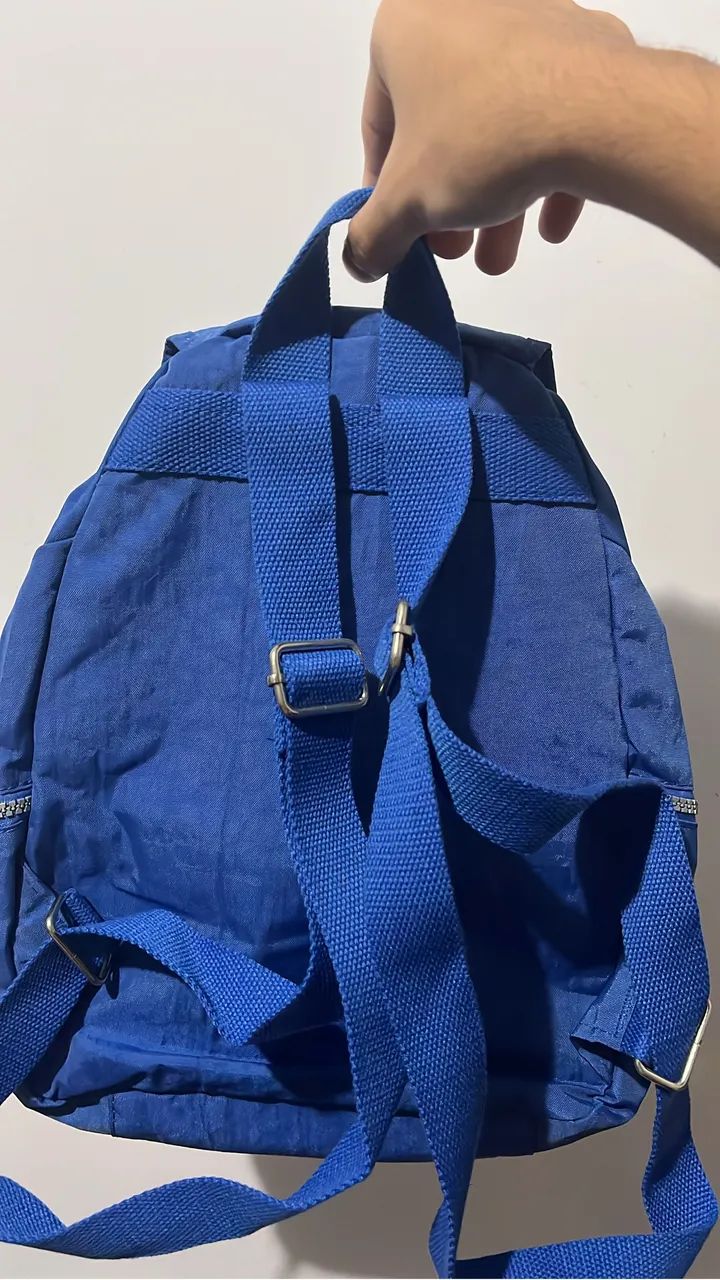 Mochila Kipling Azul - Novo - Foto 2