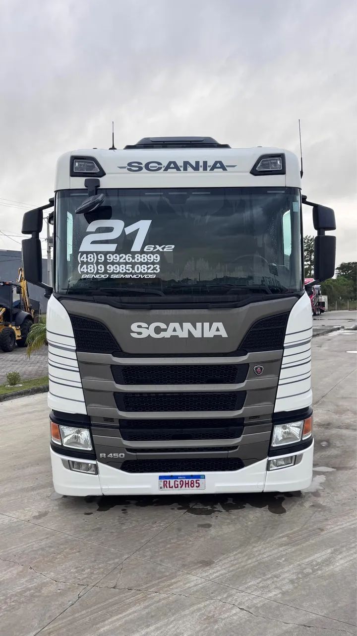 Scania R450 6x2 Único Dono  - Foto 3