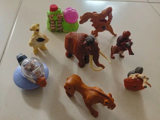 Brinquedos era do gelo Mec Donald's 
