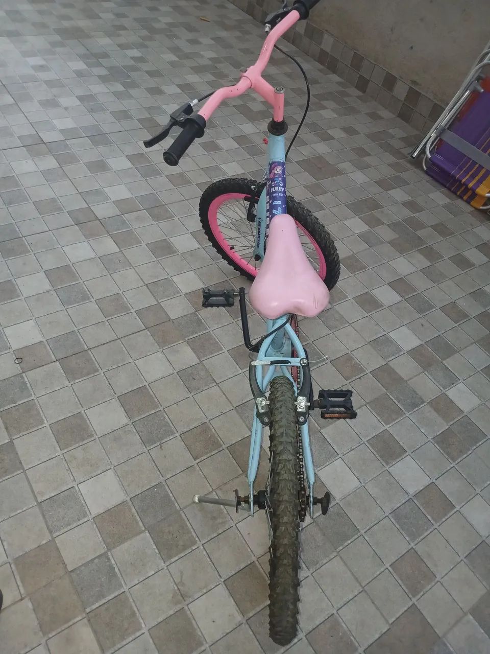 BICICLETA ARO 20 MENINA - Foto 2