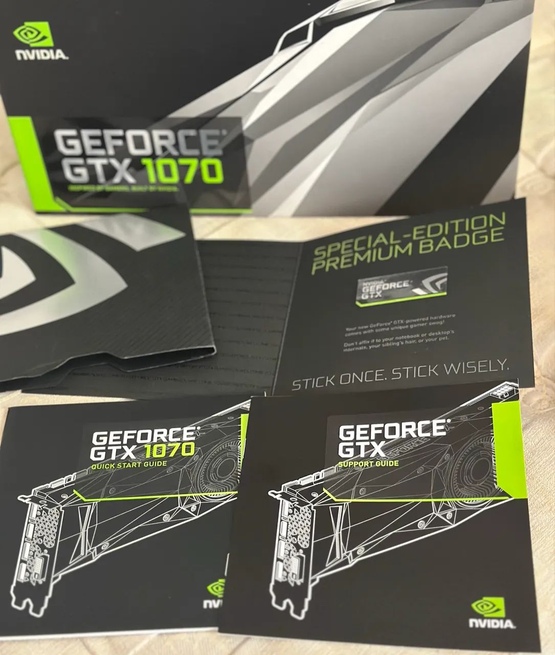 Placa de Vídeo gtx 1070