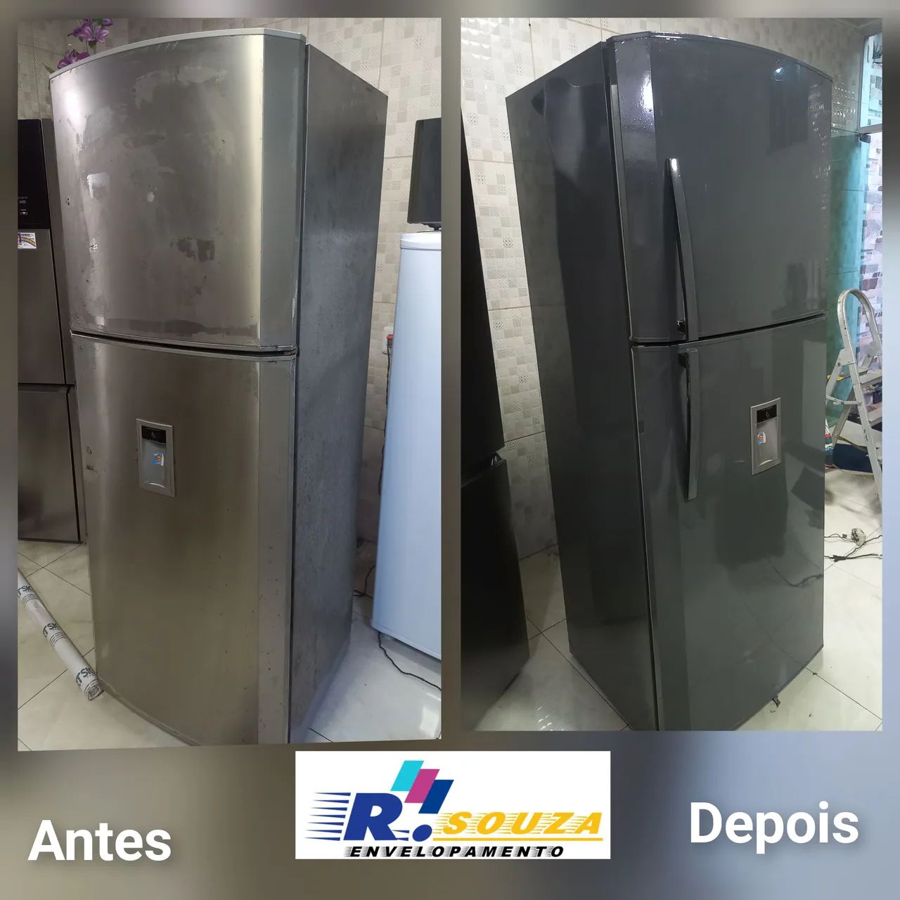 Envelopamento Geladeira e  outros  - Foto 5
