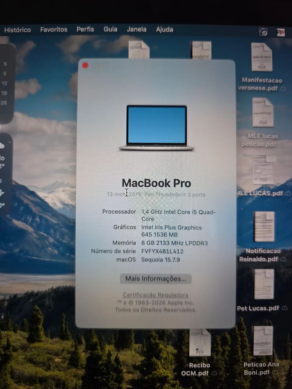 MacBook Pro 13" 2019 | i5 | 8GB | 256GB SSD - Foto 4