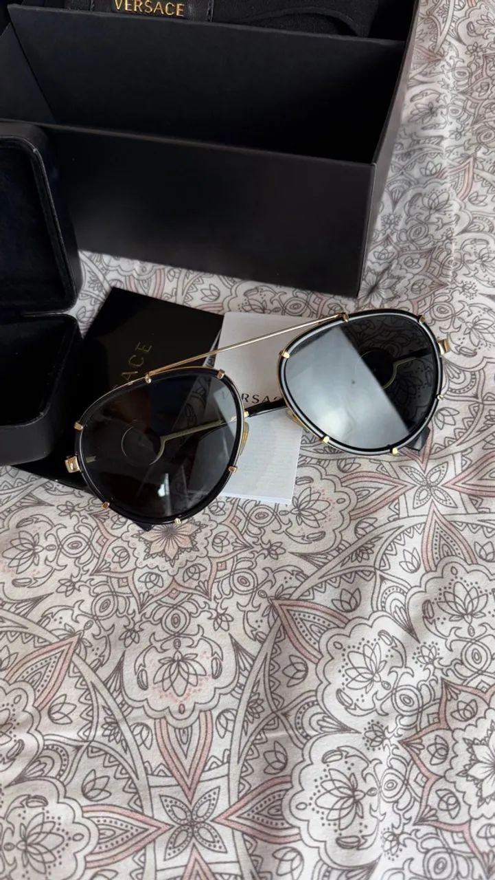 Óculos Aviador Versace - Foto 3