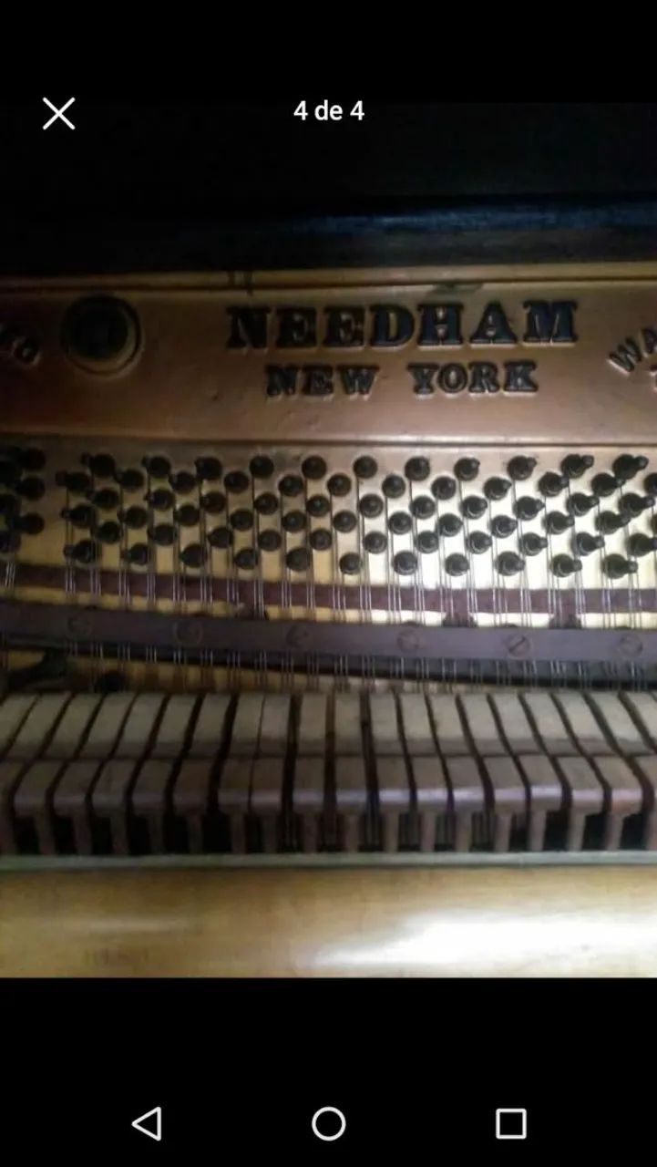 Vendo  piano antigo - Foto 4