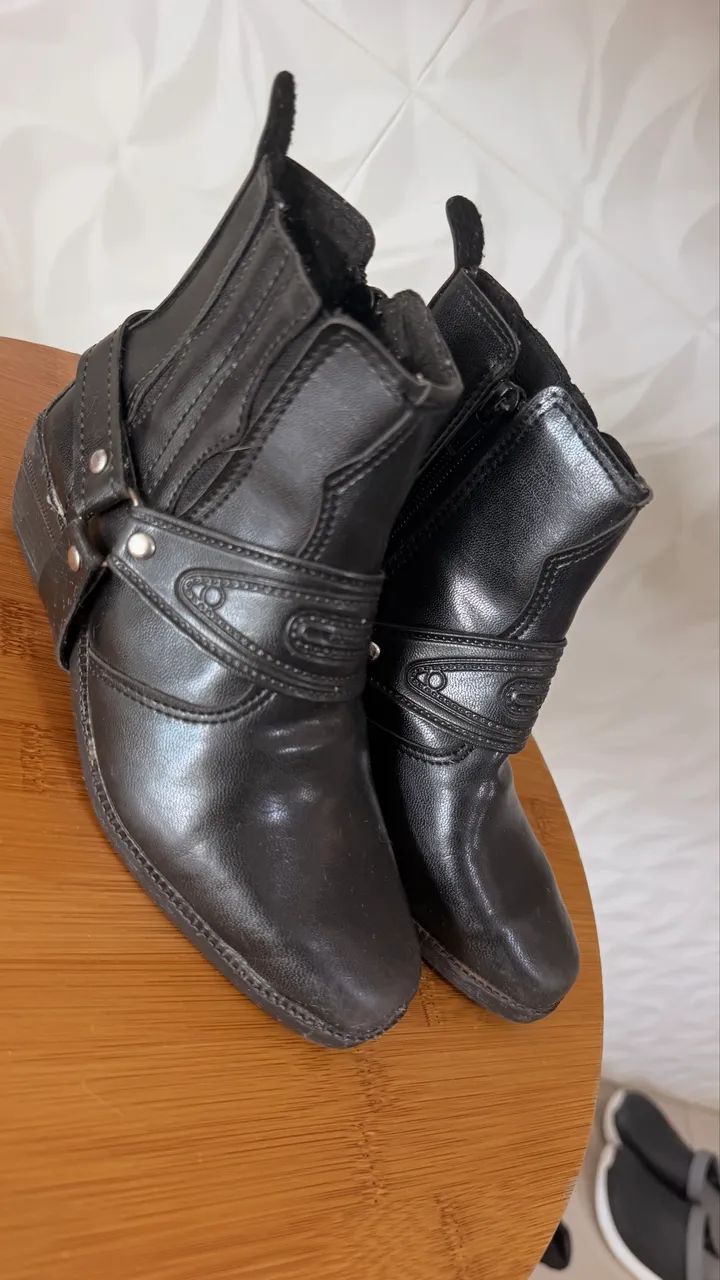 Bota couro legítimo  - Foto 2