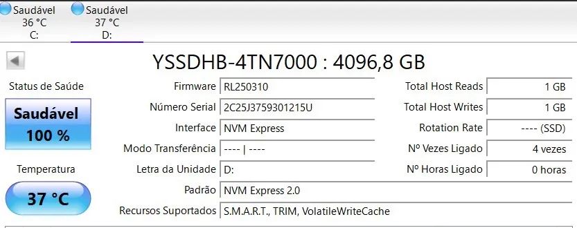 NVME 4Tb - Foto 2