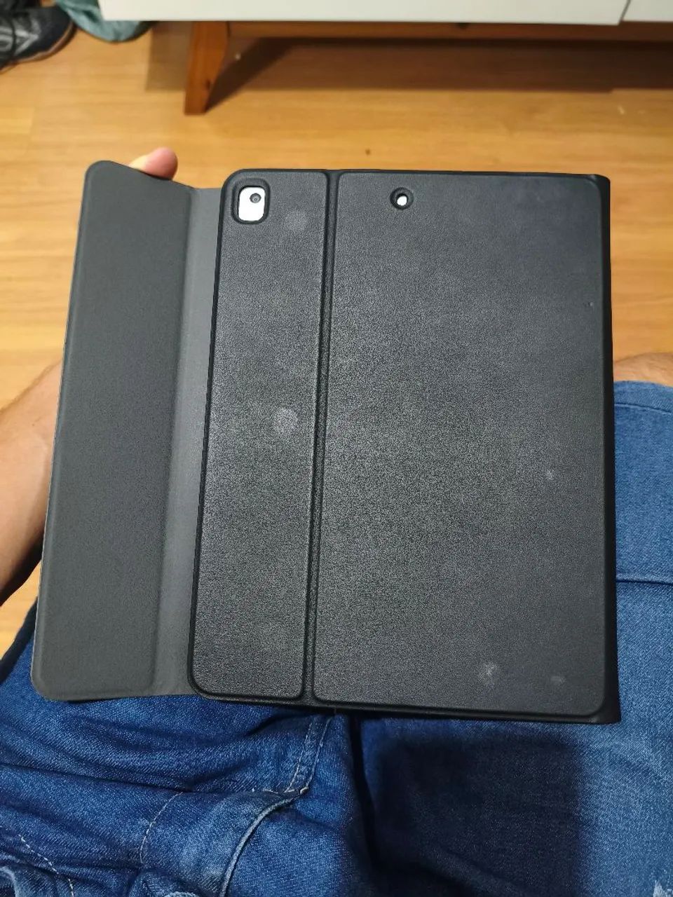 Ipad 9° geração impecável (semi-novo) com capa e teclado - Foto 5