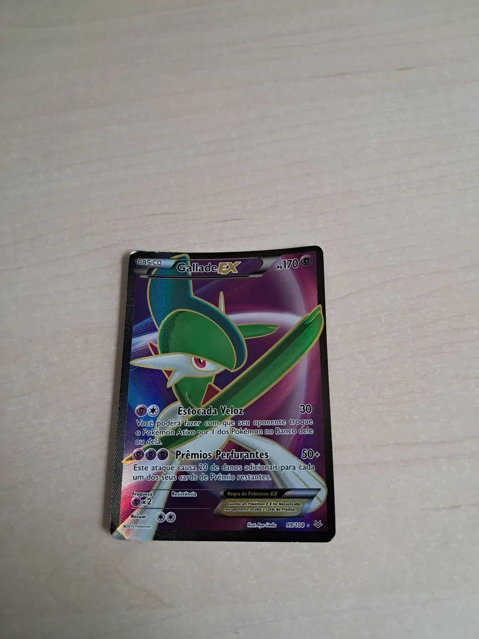 Carta Pokemon: GalladeEX 99/108