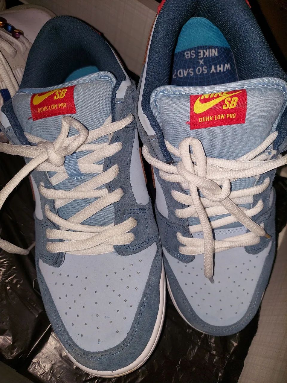 Nike SB Dunk Low - Why So Sad? Original TAM 43 - Foto 3