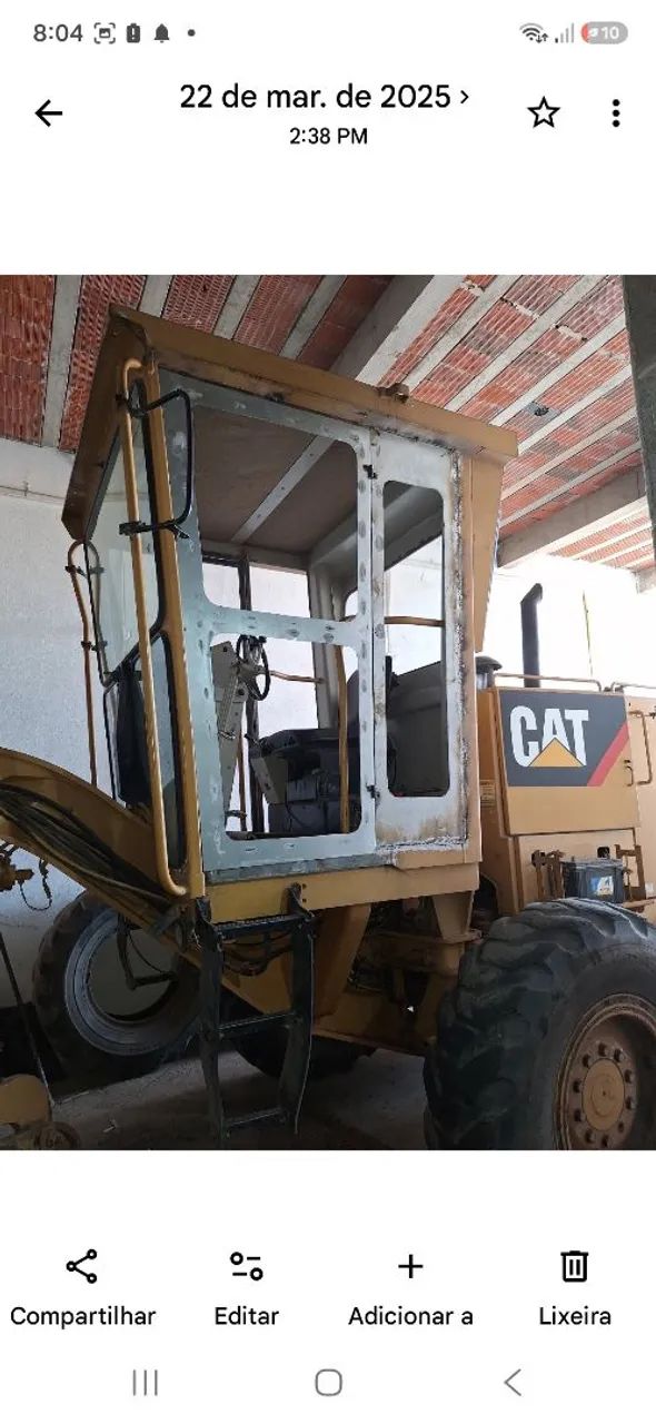 Motoniveladora 120H caterpillar operacional  - Foto 4