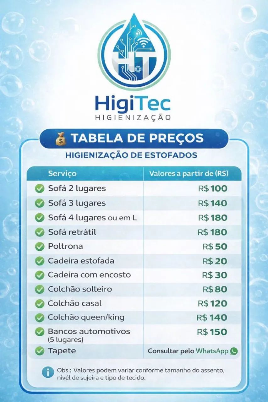 Higienização de Estofados  - Foto 4