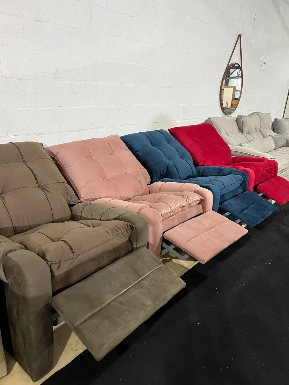 Poltrona reclinável várias cores  - Foto 3