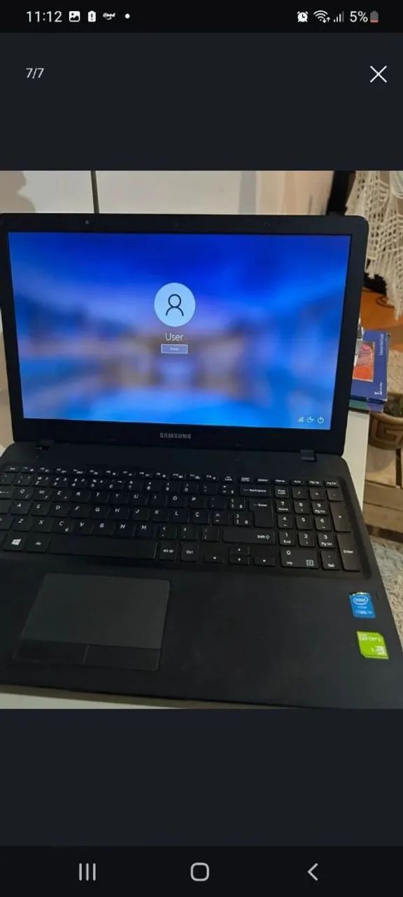 Notebook Samsung NP300E5K i7 