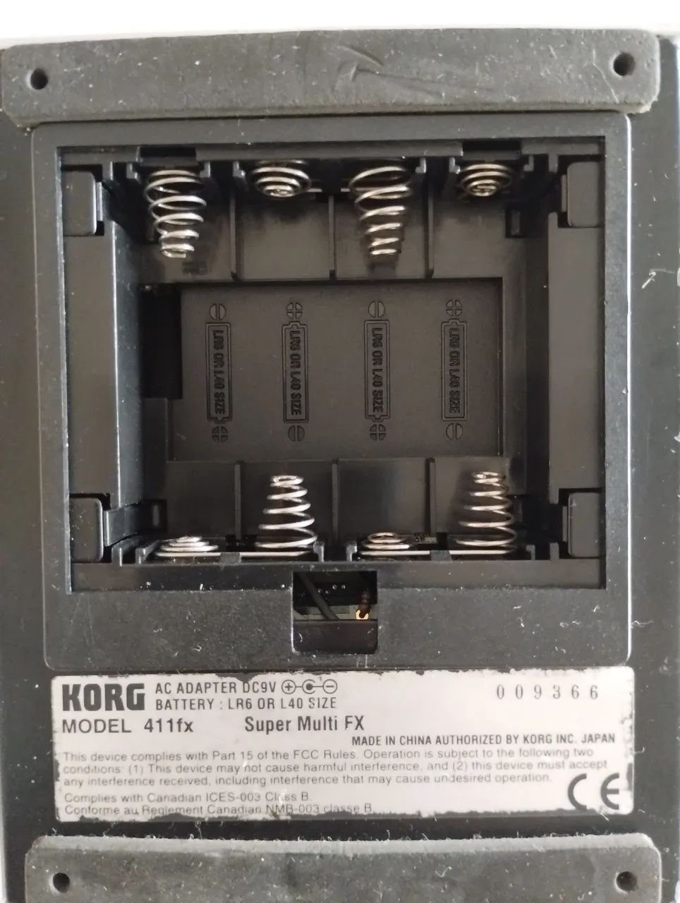 Pedal multi efeito KORG fx411 - Foto 4