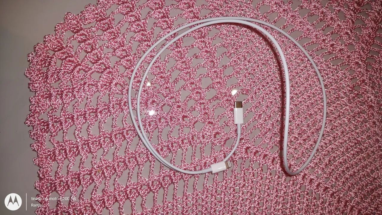 Cabo Original Apple USB-C para Lightning - Nunca Usado - Foto 5