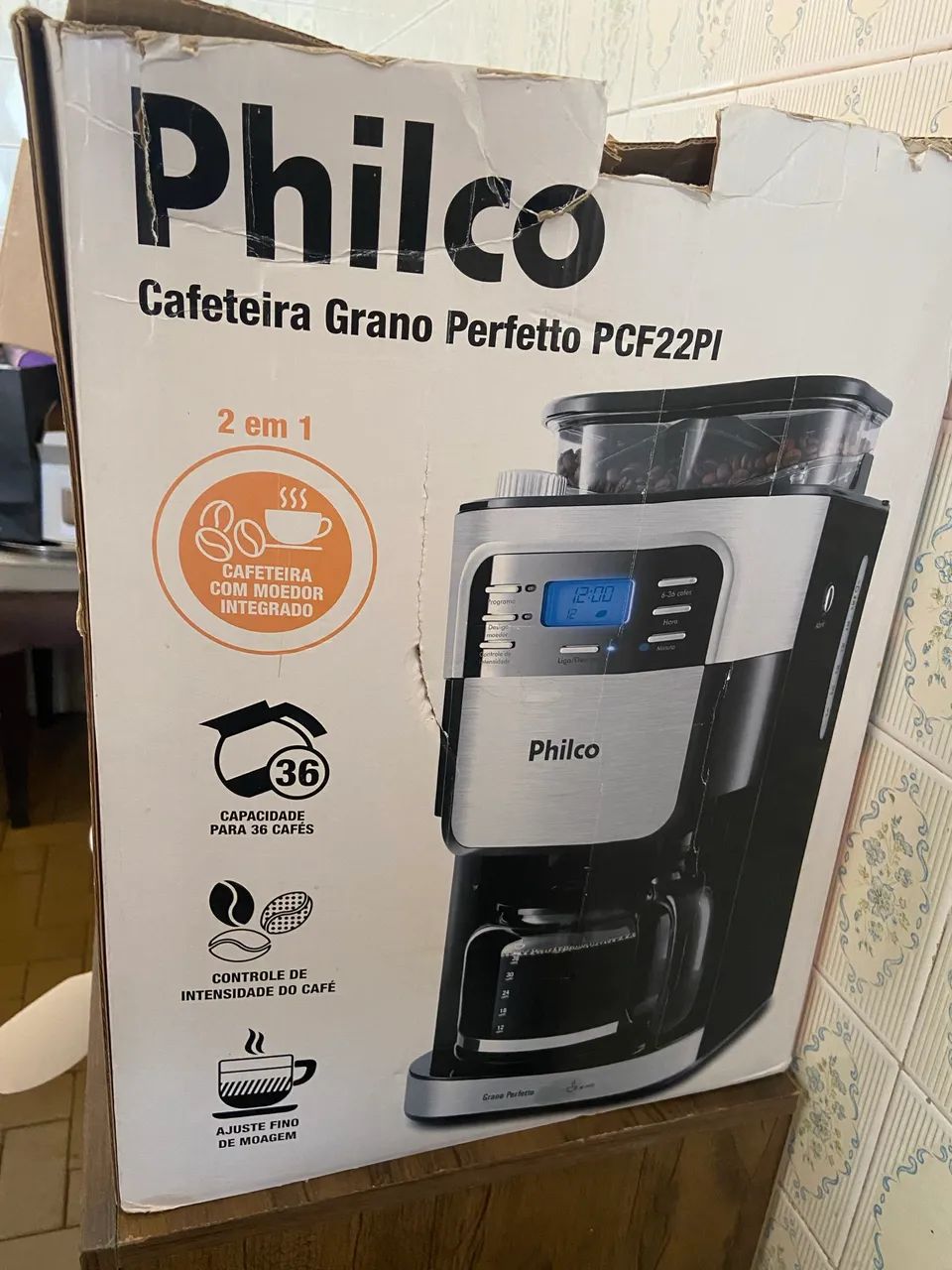 Cafeteira Philco com moedor  - Foto 4