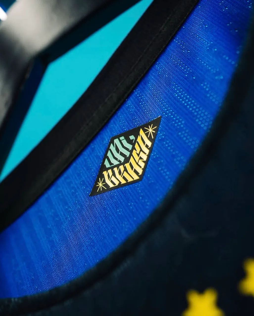 Camisa seleção brasileira II 2026 azul - Foto 4