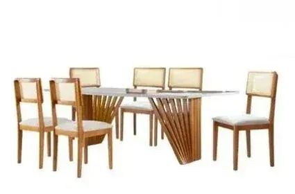 Conjunto de Mesa Panamá C/8 Cadeiras 240M - Entrega DF e Entorno. - Foto 2