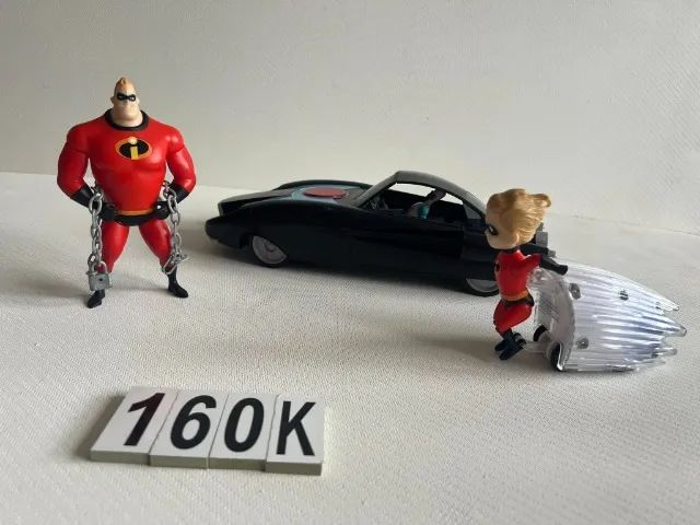 Os incriveis Kit SR. incrivel o filho e o carro Jacks Pacific