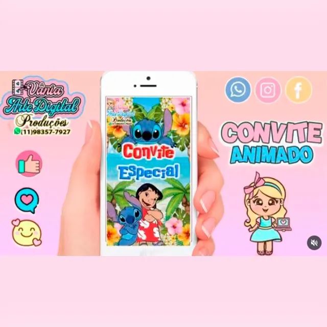 Convite animado em formato de video - Foto 2