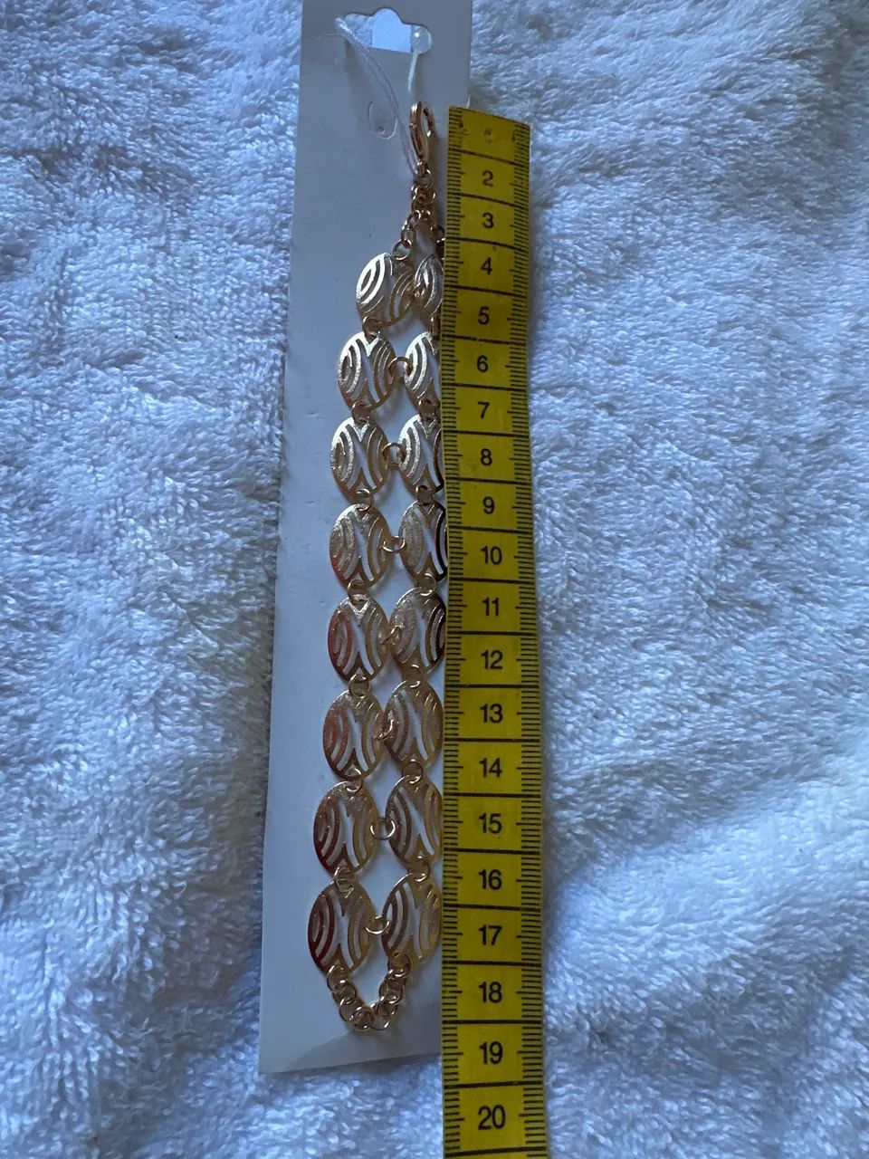 Pulseira dourada dupla  - Foto 4