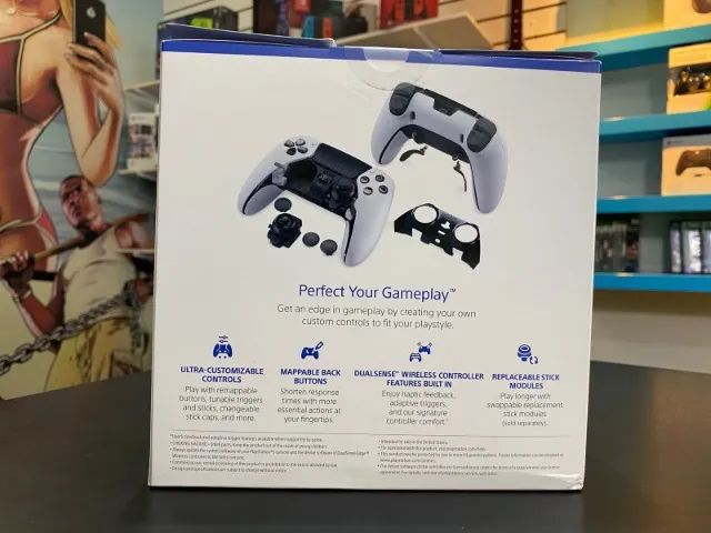  DUALSENSE EDGE PS5 - BRANCO - NOVO - Foto 2