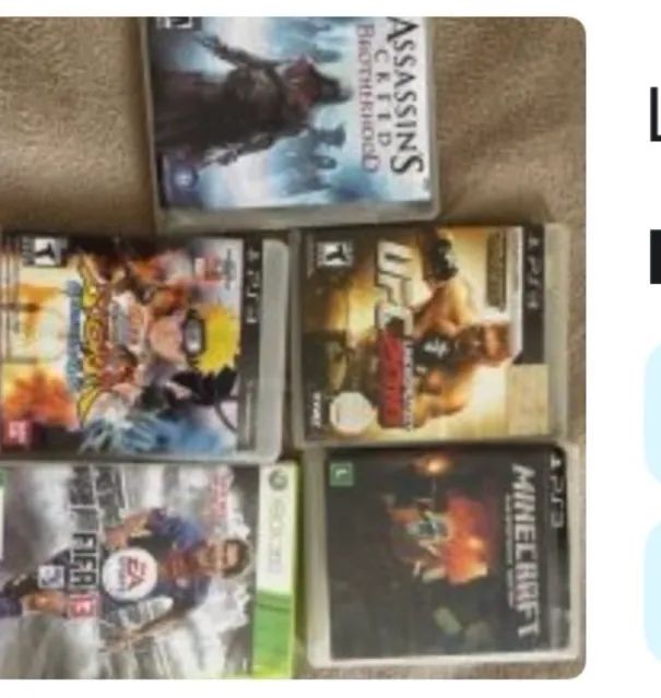Lote jogos ps3