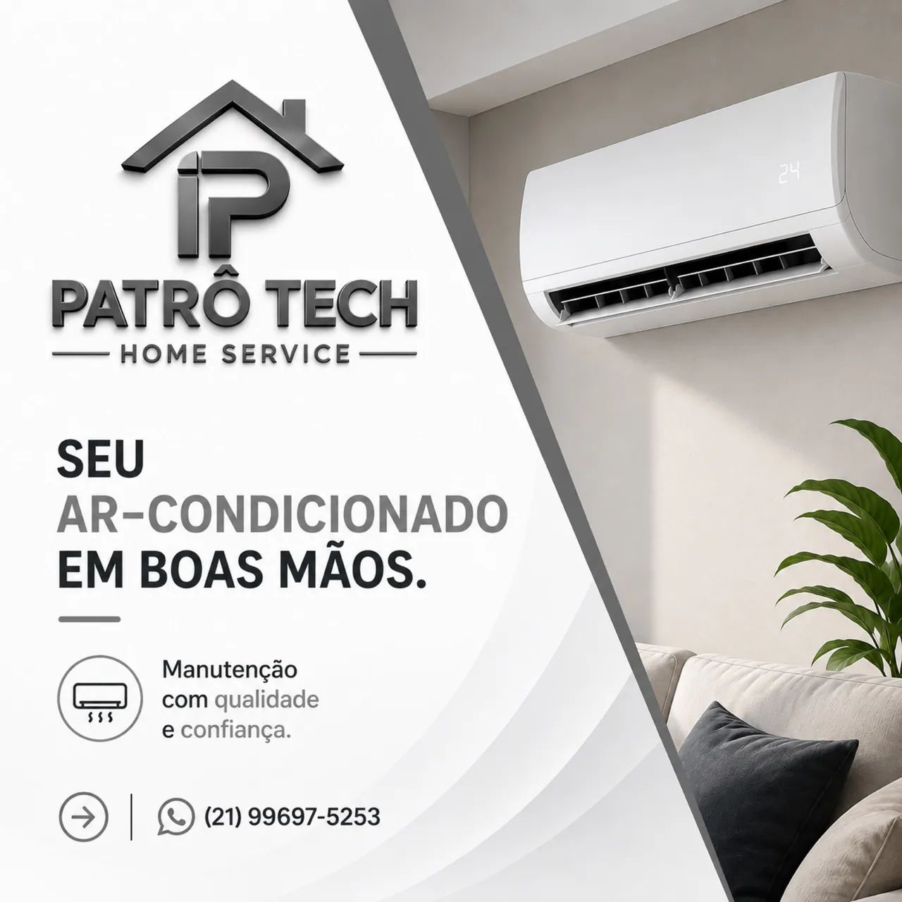 Conserto e manutenção de ar-condicionado 
