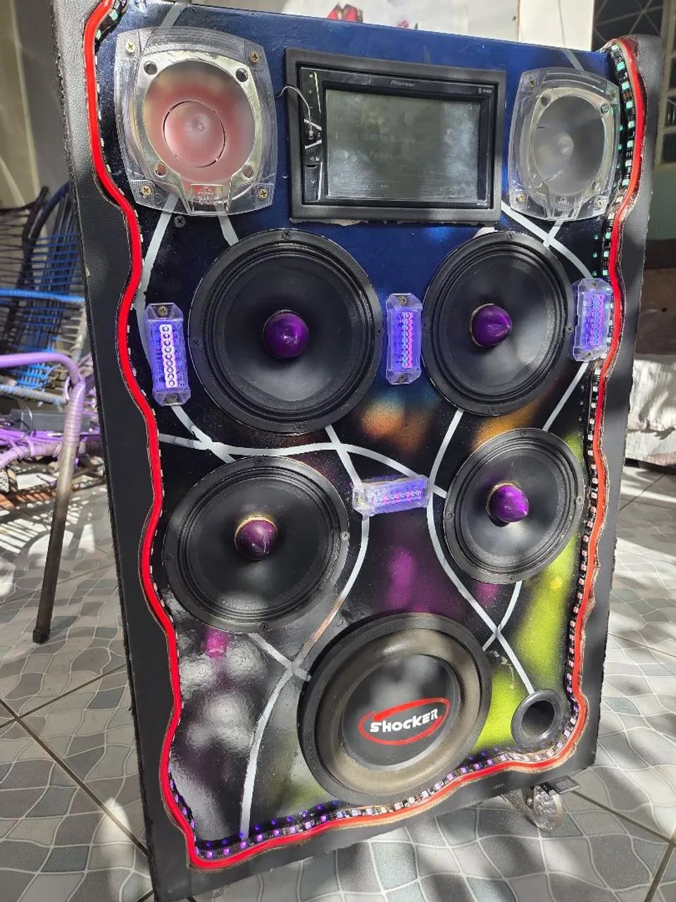 BRA62年？Stereo！Juarez E Seu Conjunto/Boss Caixa De Som - Equipamentos e Acessórios de Som - Guará II
