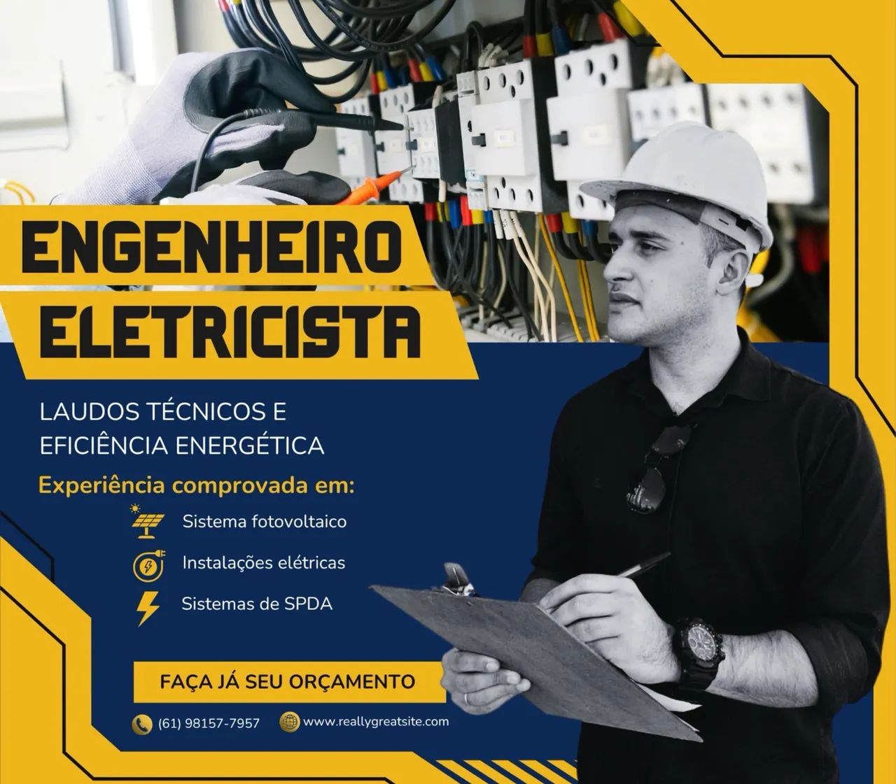 LAUDOS ELÉTRICOS / SPDA / ENERGIA SOLAR - Engenheiro eletricista