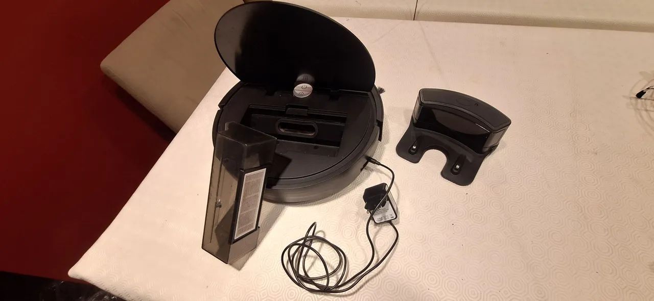 ROBÔ ASPASPIRADOR - MARCA ROPO - CONTROLE REMOTO - TROCAR BATERIA - Foto 6