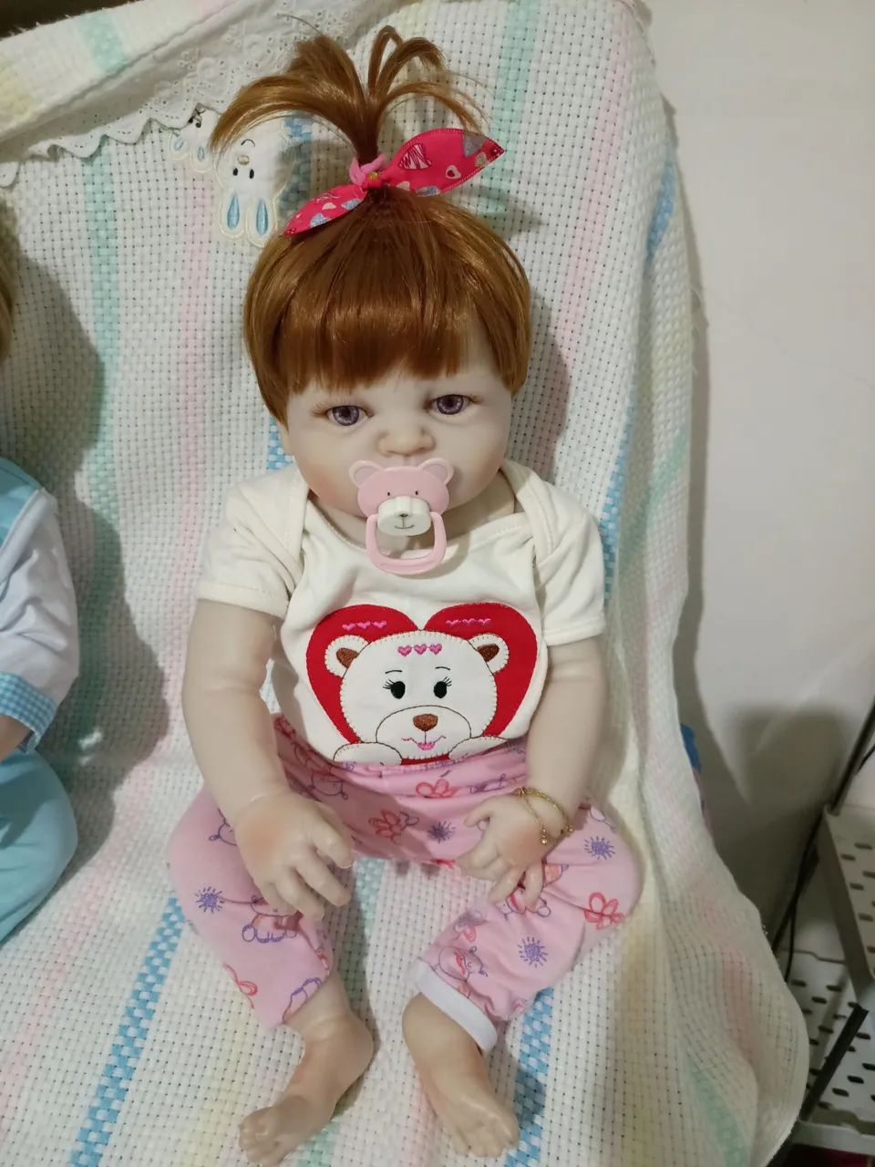 Bebê reborn 55 cm - Foto 4