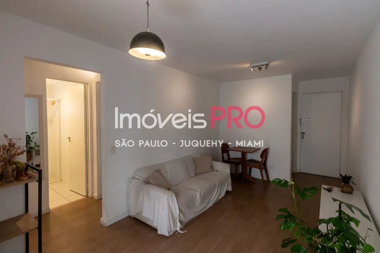 Apto totalmente mobiliado de 50m2 com 2 dorm e 1 vaga no Itaim - Foto 4