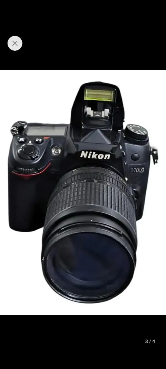 Nikon D7000 + Nikon 18-105mm ? Kit completo - Câmeras e Filmadoras