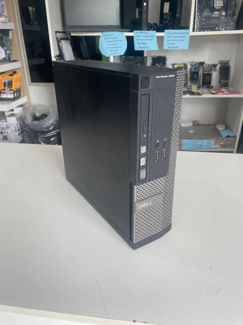 cpu dell optiplex 3020 intel core i3 4ªger /8gb memoria ram /ssd 120gb com garantia e nf