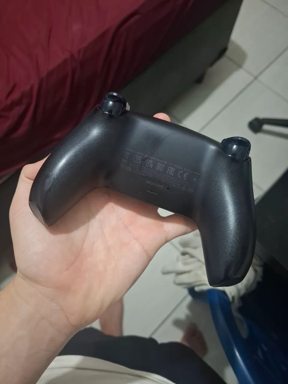 Controle dualsense preto com ghosting/drift - Foto 2