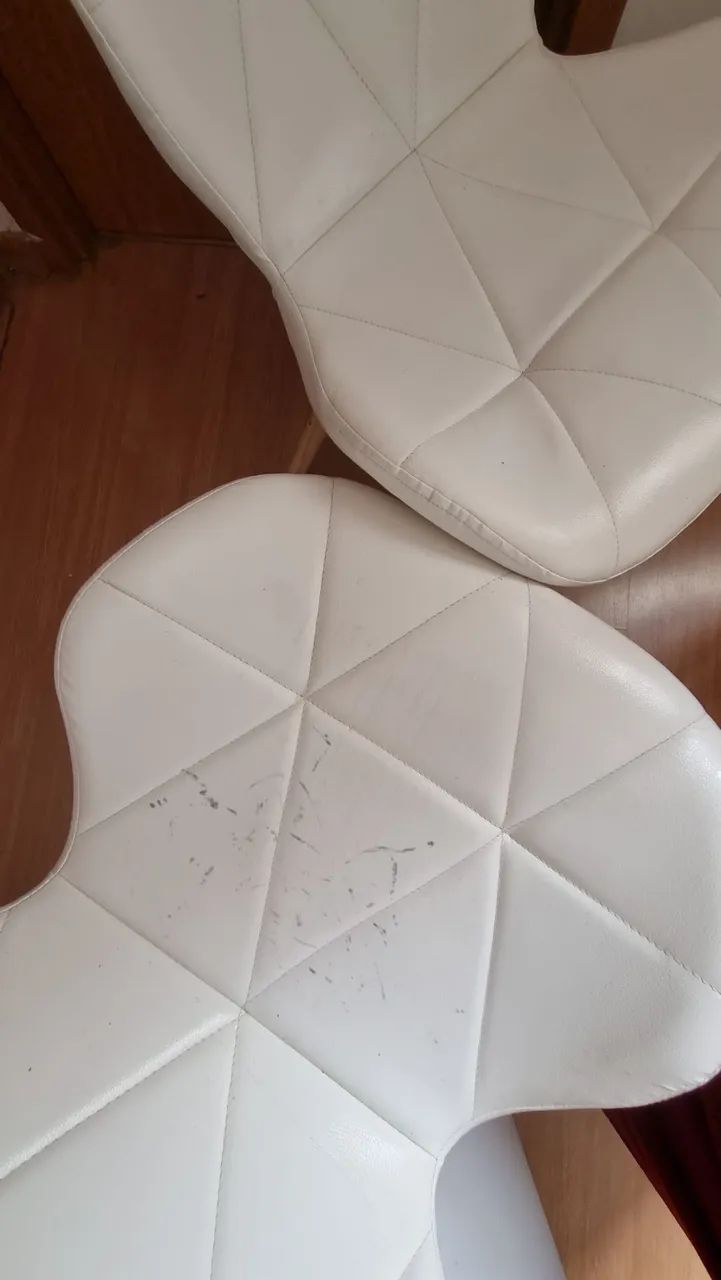 Conjunto cadeiras Charles Eames Estofada - Foto 4