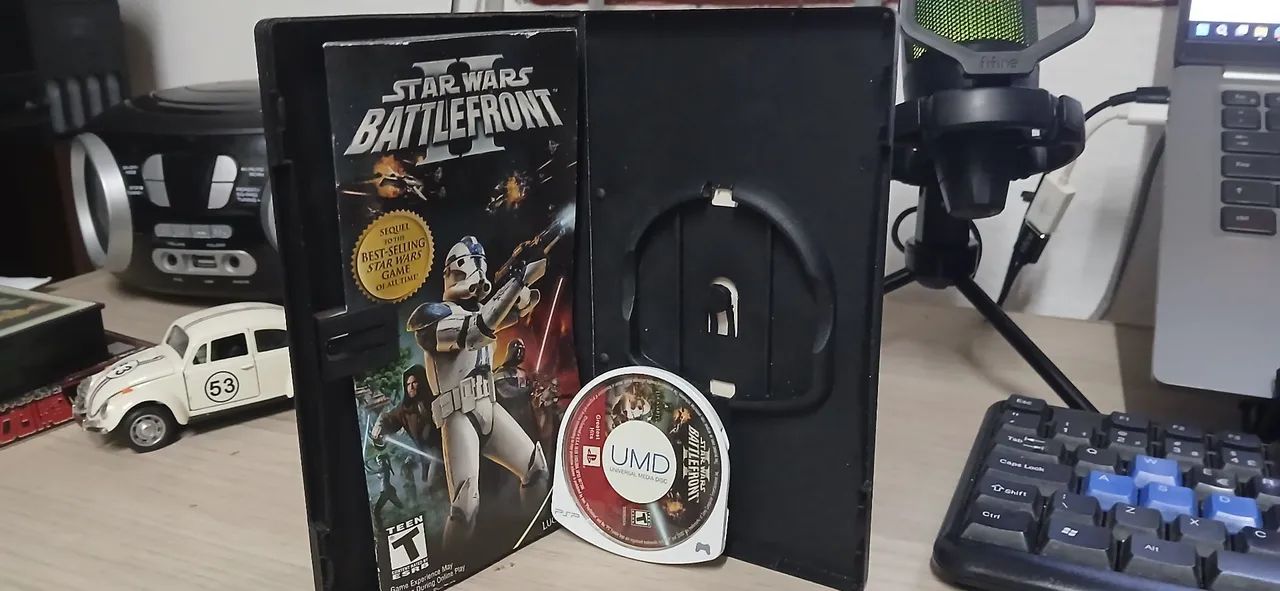 PSP Star Wars Battlefront 2 II original completo