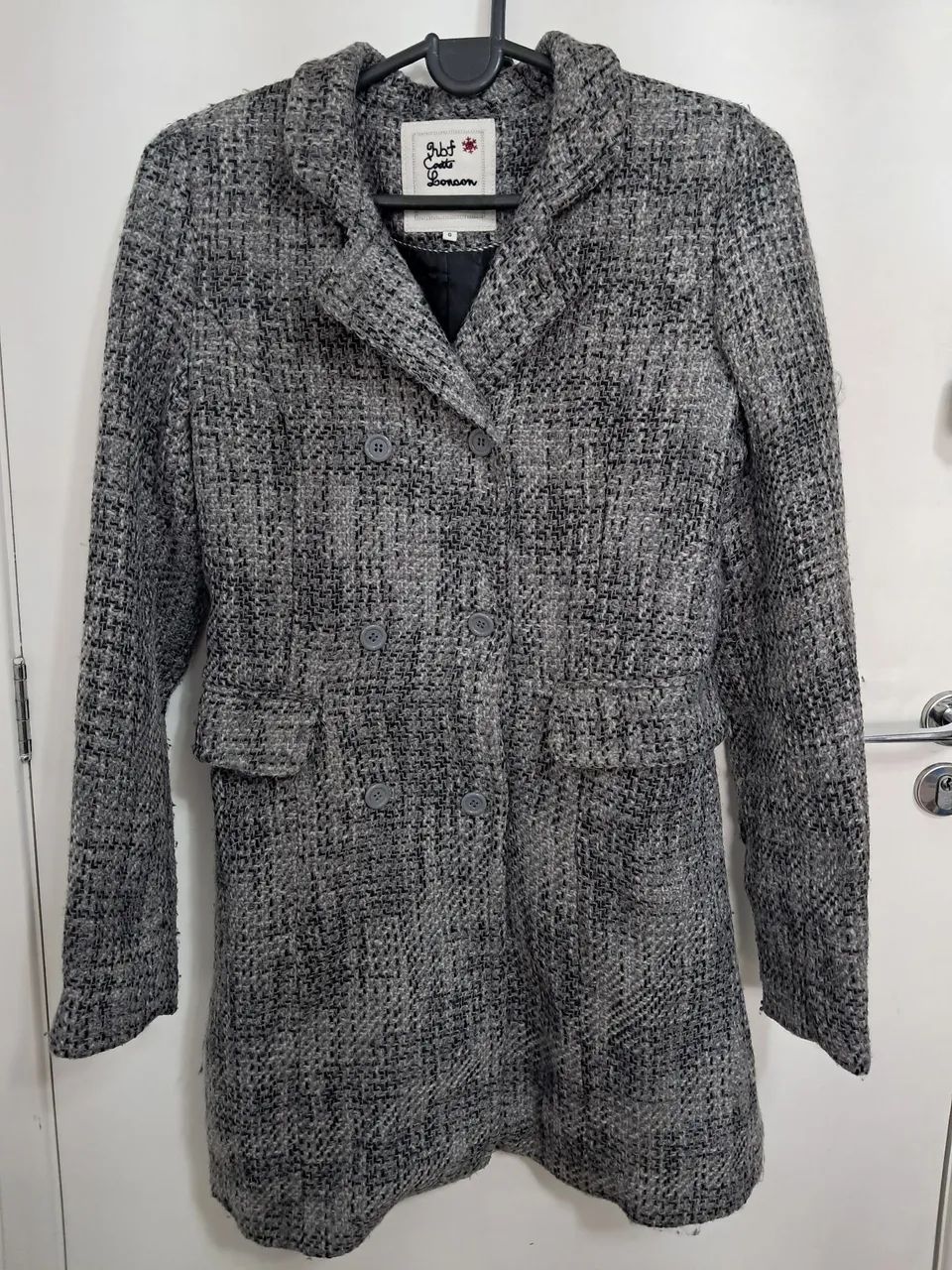 Casaco tweed 