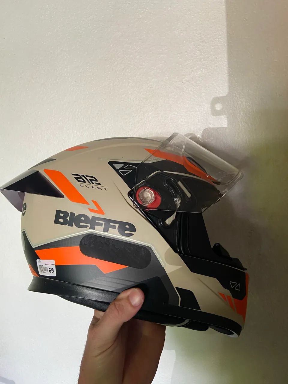 Capacete Bieffe B12 TAM60  - Foto 3