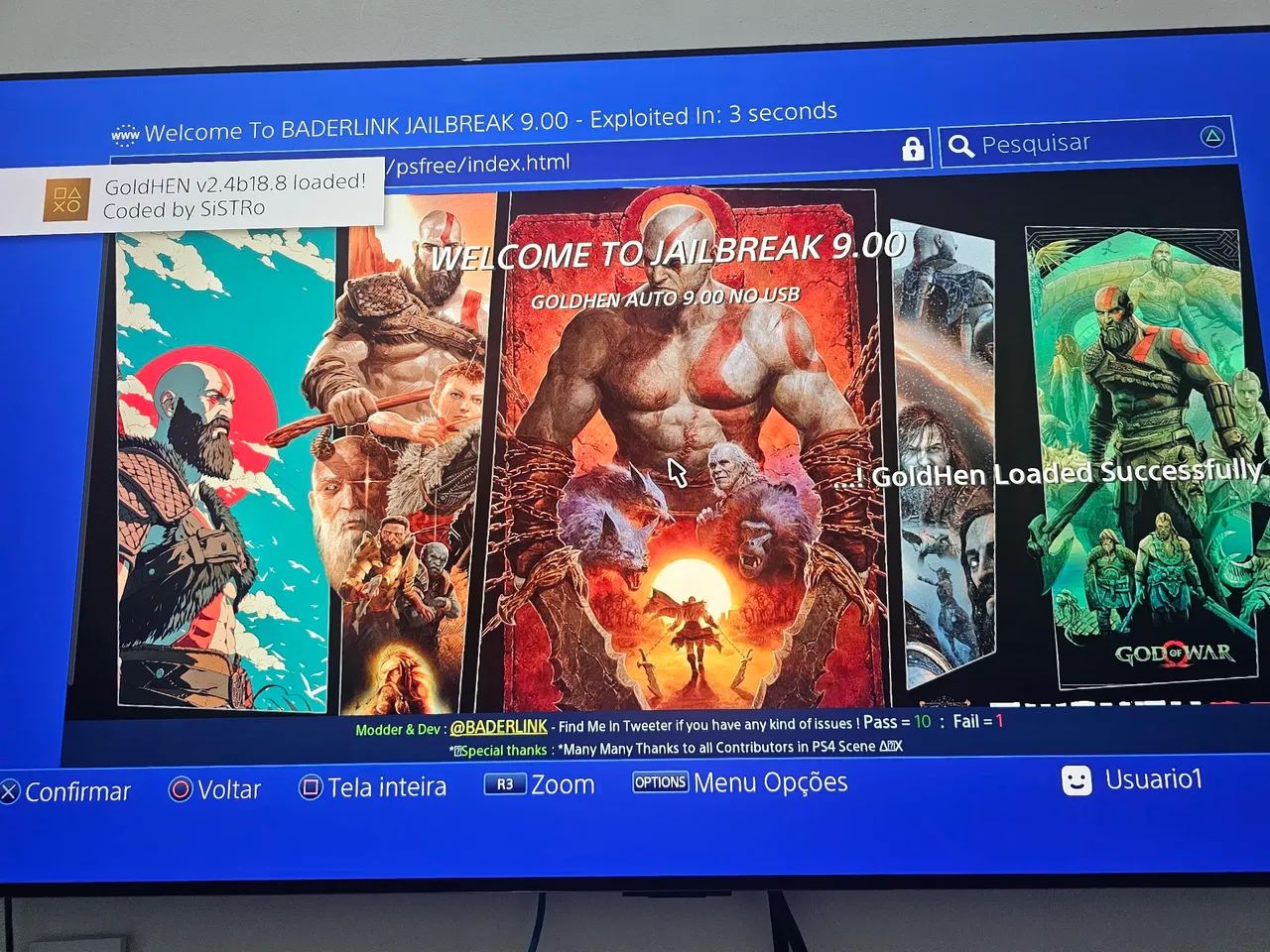 PS4 PRO DESBLOQUEADO - Foto 2