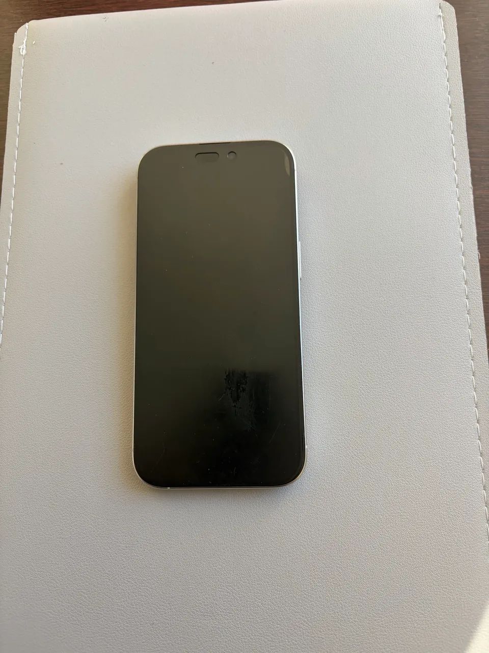iPhone 16 pro branco 256gb usado 