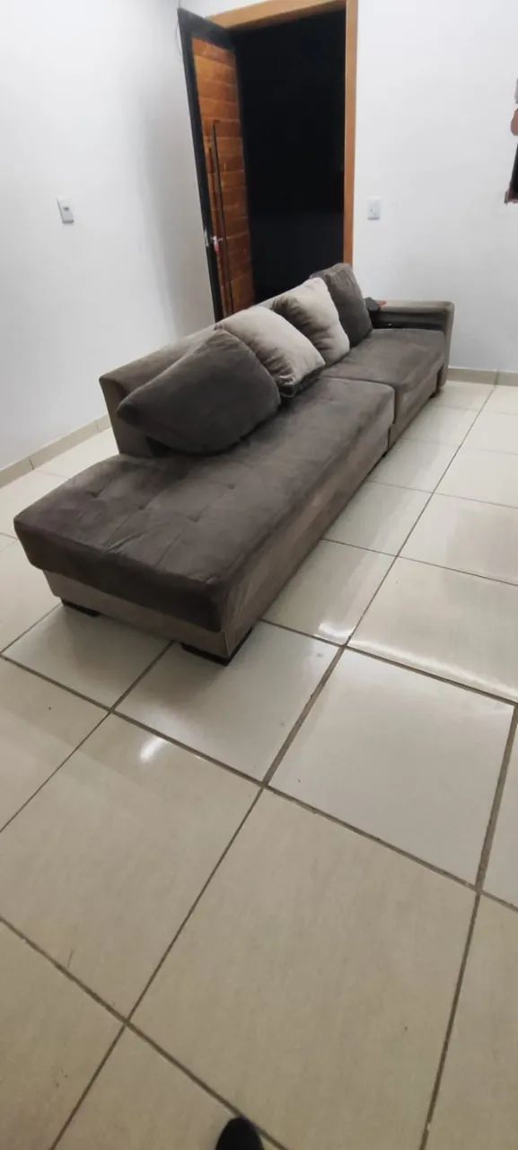 Sofá tamanho 2,90 valor 400 reais - Foto 2