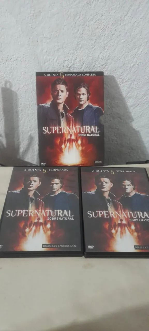 BOX DVD SUPERNATURAL  - Foto 5