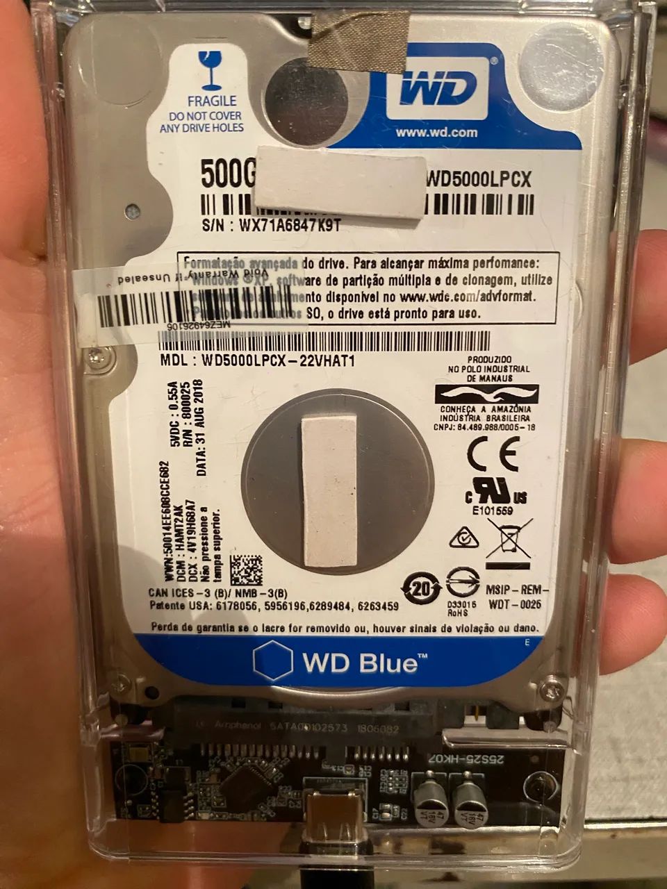 HD EXTERNO - Formatado pronto para uso  - Foto 3