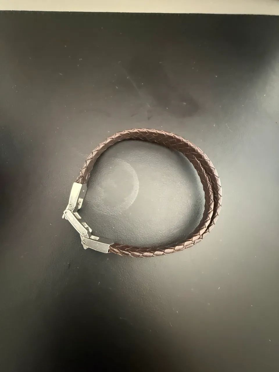 Pulseira Couro Fossil - Foto 2